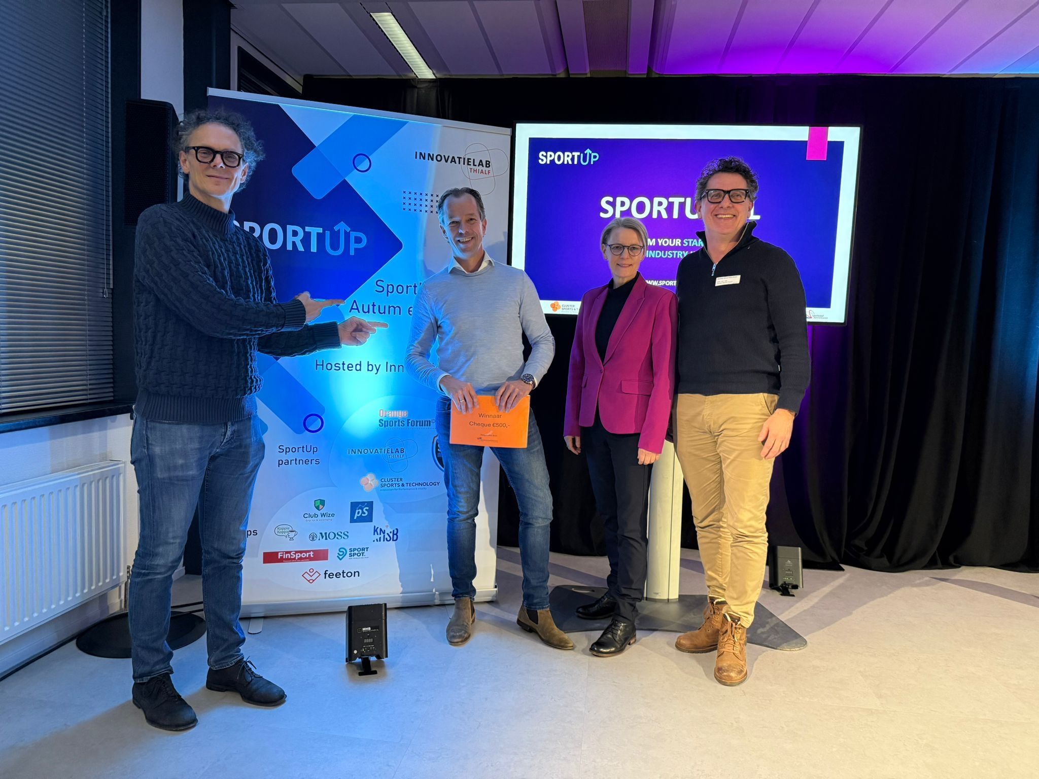 Clubwize wint SportUp Boost Innovatieprijs